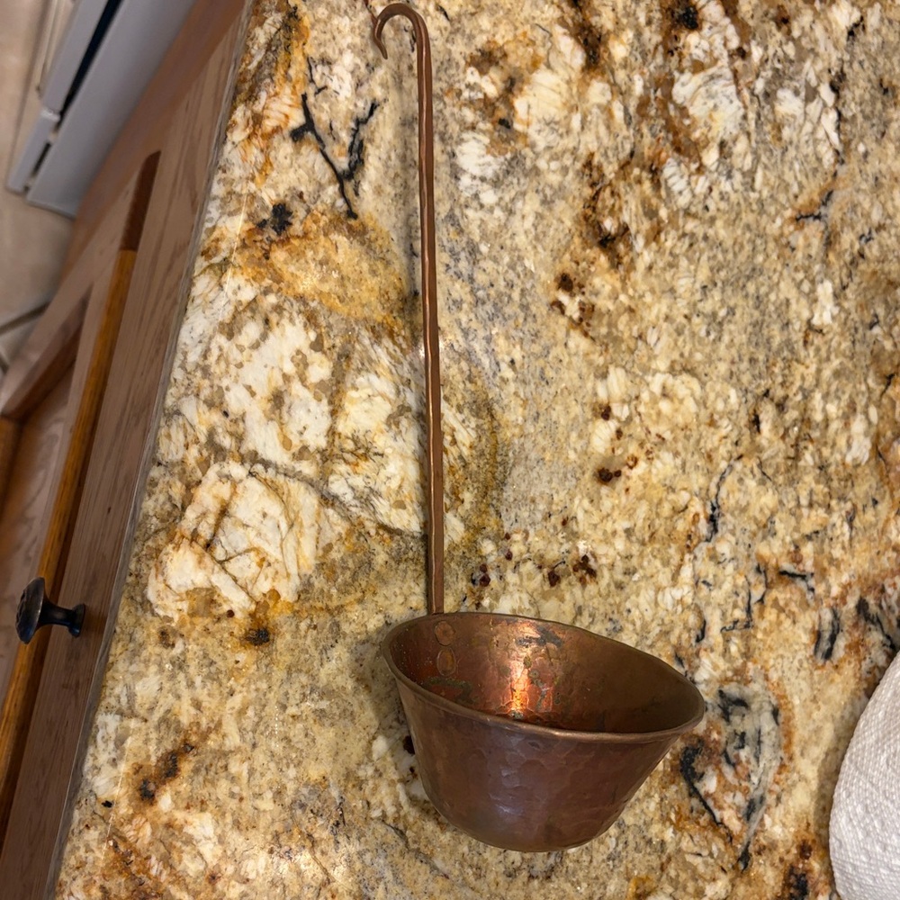 Vintage Copper Ladle